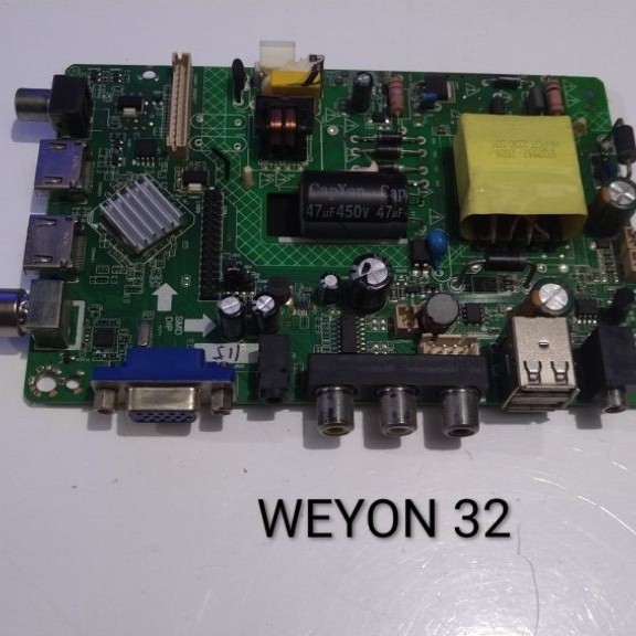 Mb tv weyon 32 inch mainboard tv weyon 32 inch