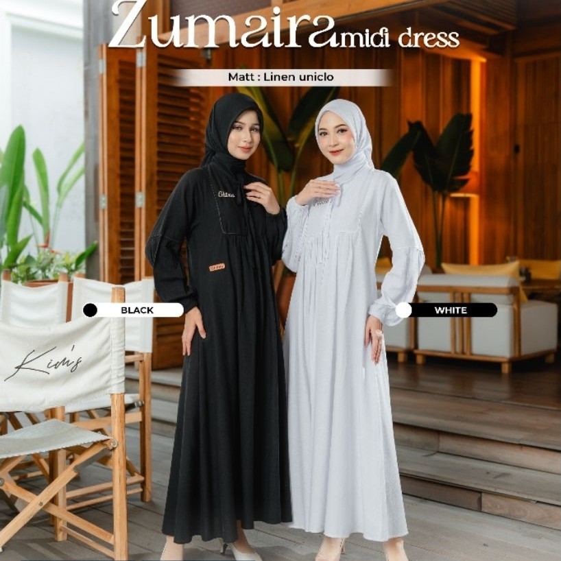ZUMAIRA MIDI DRESS BY GHIINA FASHION