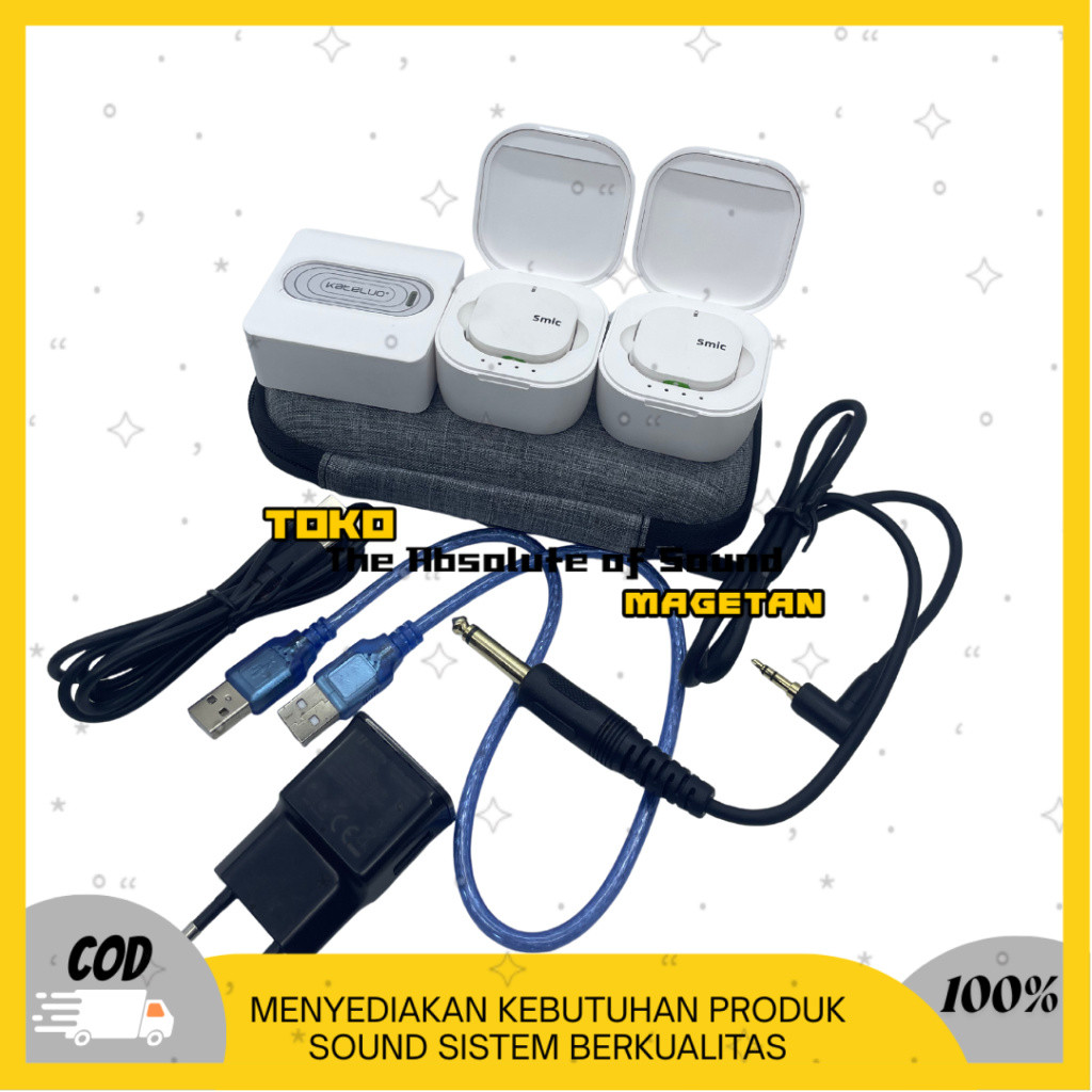 KATELUO - SMIC WIRELESS MICROPHONE / MIC WIRELES