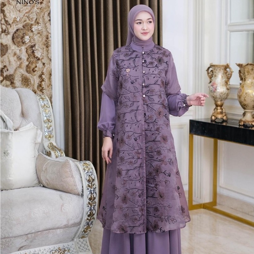 Ninos Asyaka / Gamis Ninos Design / Dres Ninos Premium / Gamis Outer / Ninos Design Original
