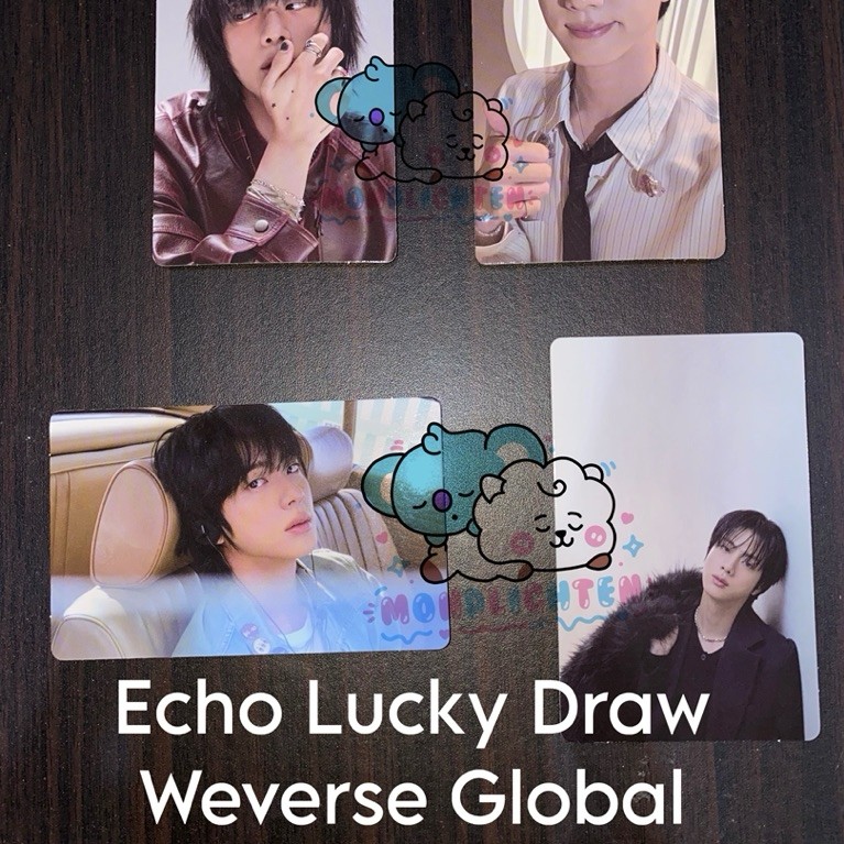 JIN ECHO LUCKY DRAW WEVERSE GLOBAL