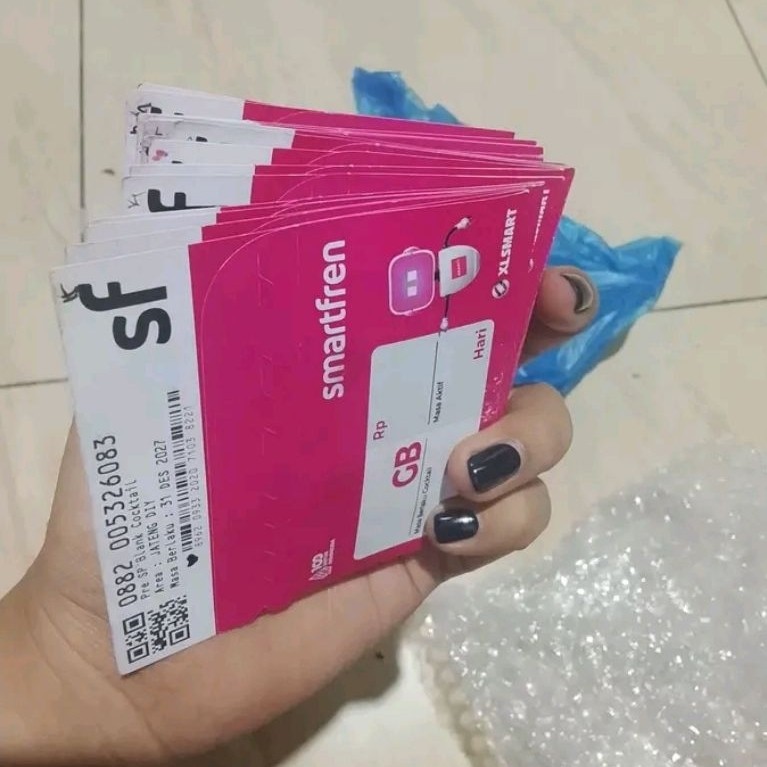 Kartu perdana Smartfren fresh 0k serian acak
