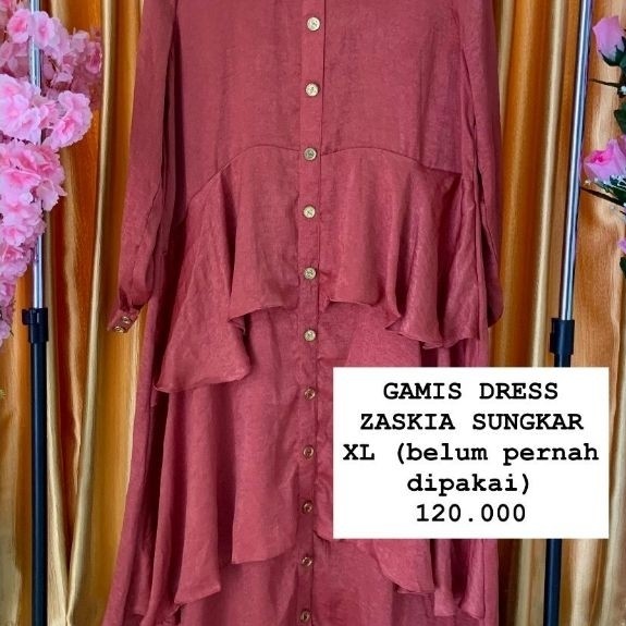 PRELOVED DRESS GAMIS ZASKIA SUNGKAR