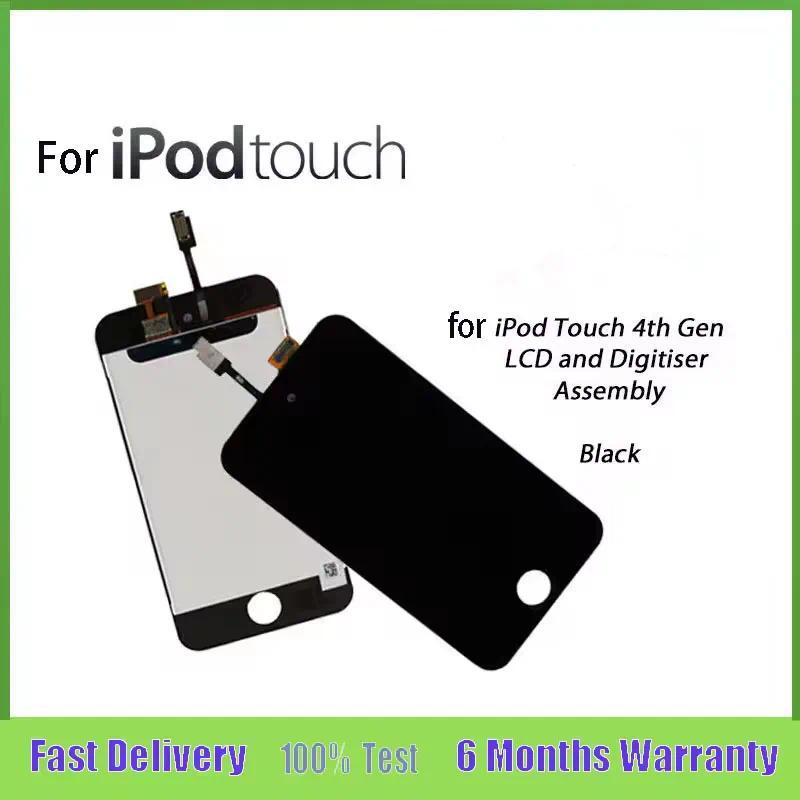 LCD splay Glass Panel Screen gitizer Replacement for iPod Touch 4G 4th Gen (A1367) LCD + gitiser Tou