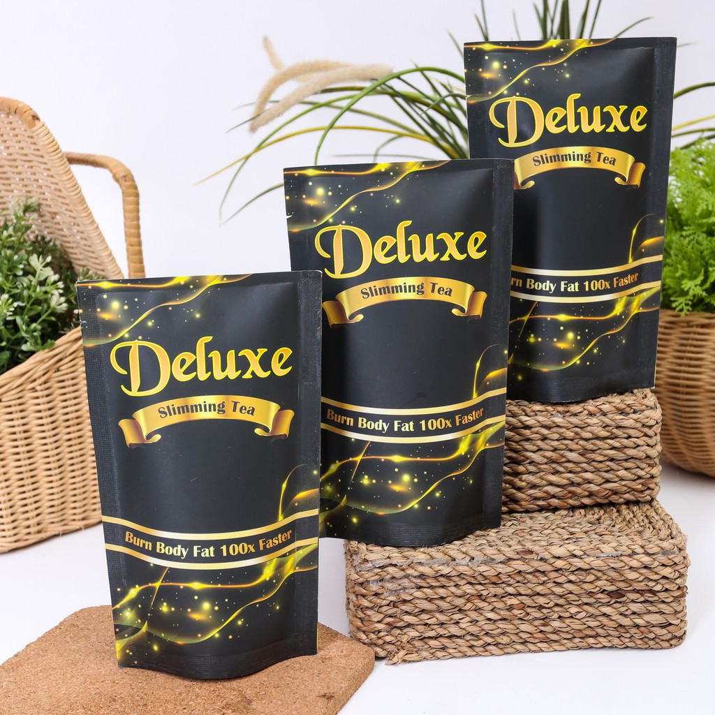 Deluxe Slimming Tea Buy 2 Get 1 Herbal Slimming Weight Loss Diet Tea Detox Tea Teatox