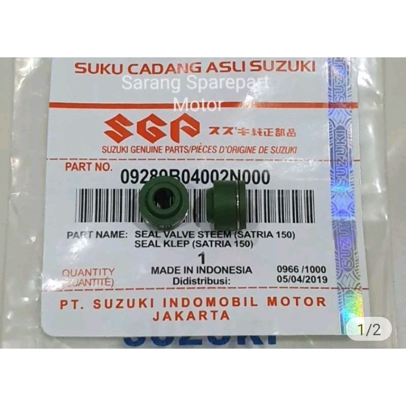 SEAL KLEP SATRIA FU SEAL KLEP FU 150 SATRIA FU 150