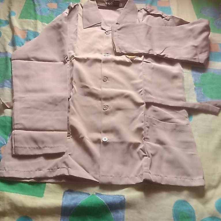 baju Pramuka perempuan rapilo tali 34 utk SMP sma