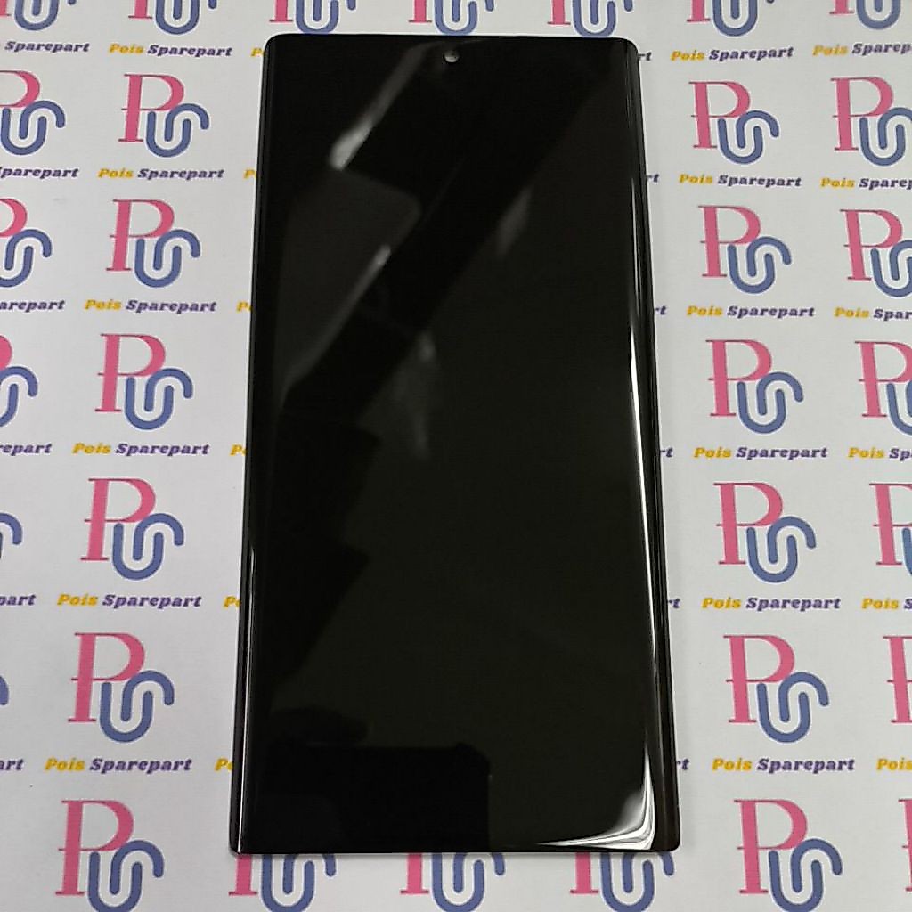 LCD fullset frame Samsung Note 10+ N975 Super Amoled Original bekas