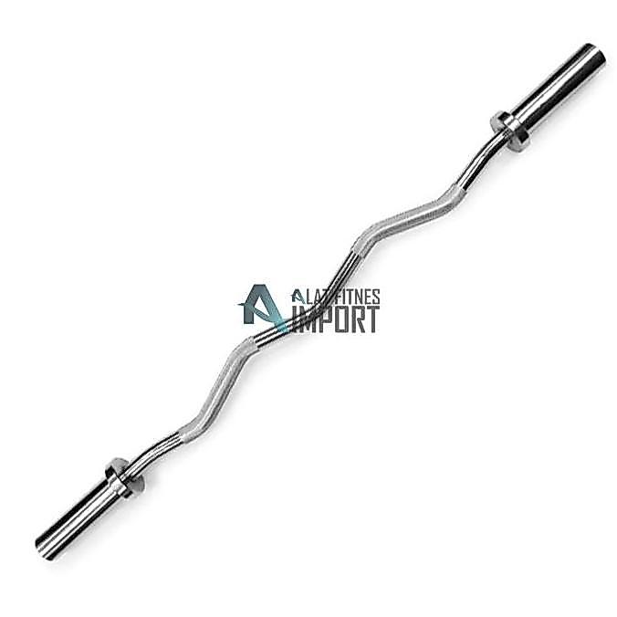 BEBAS ONGKIR - Stick Barbel Ez Curl Bar 1.2 M