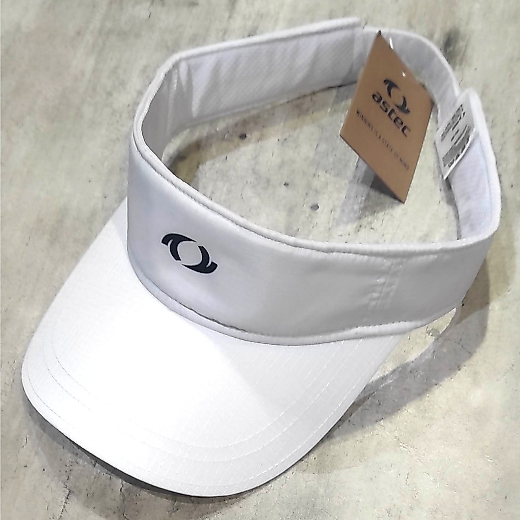 Topi Running ASTEC VISOR Cap New White Original   *LIMITED LAST STOCK