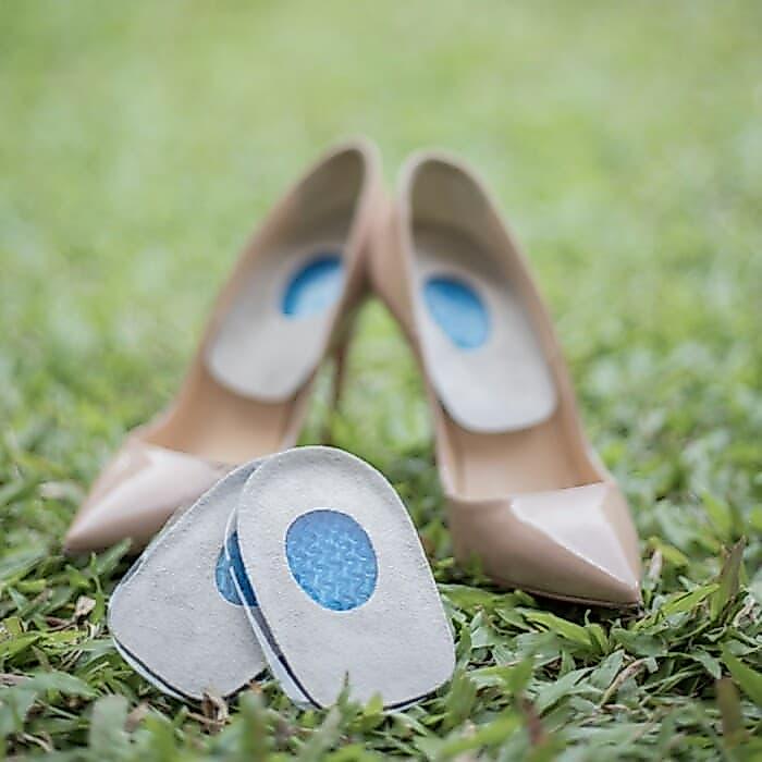 INSOLE TUMIT - SOL TUMIT - NYERI TUMIT /gel silicone high heel /sepatu