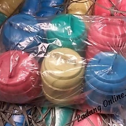 celengan kecil tong plastik isi 1 lusin