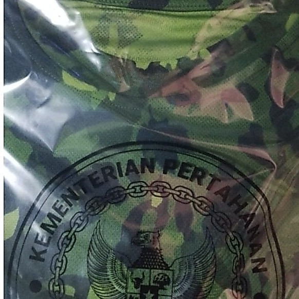 Koas Dryfit Jatah Loreng Kostrad Terbaru/Loreng daun Anggur