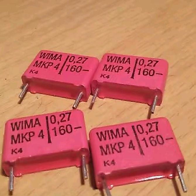 MKP4 270NF/160V 270N 270NF 270 NF 0.27UF 160V WIMA SAF12