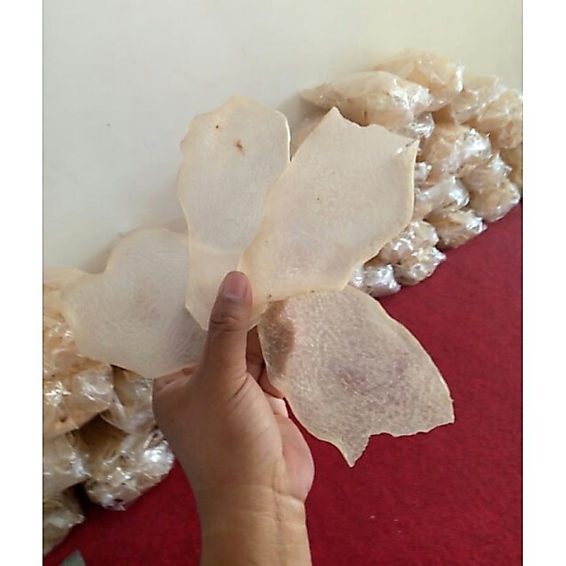 Keripik Gadung Mentah 1Kg | Kerupuk Gadung Tipis Super Renyah