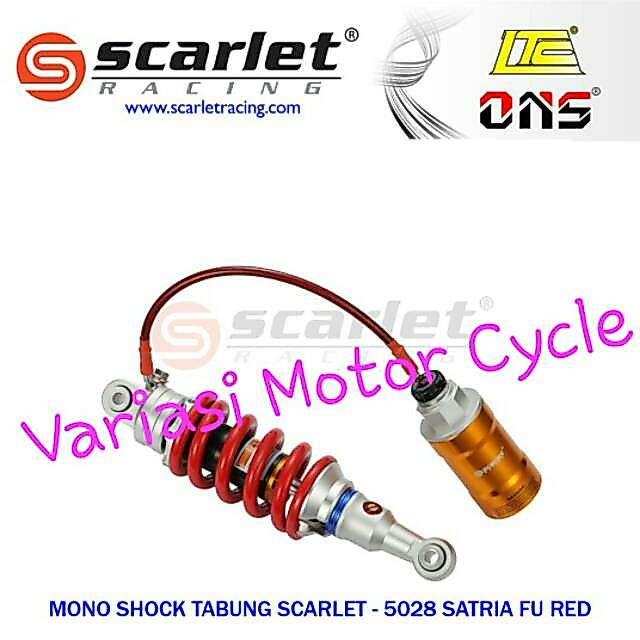 shockbreaker tabung pisah satria fu scarlet / shock tabung pisah fu scarlet /shock tabung  satria fu