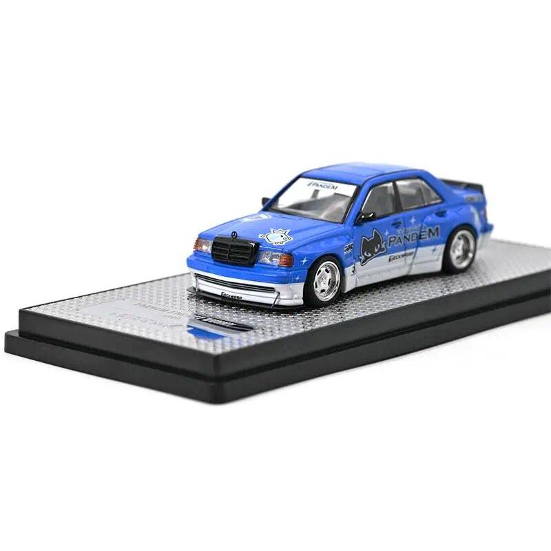 INNO 1:64 PANDEM ROCKET BUNNY 190E “Mobil Echo Gao” Mobil Model Diecast Biru