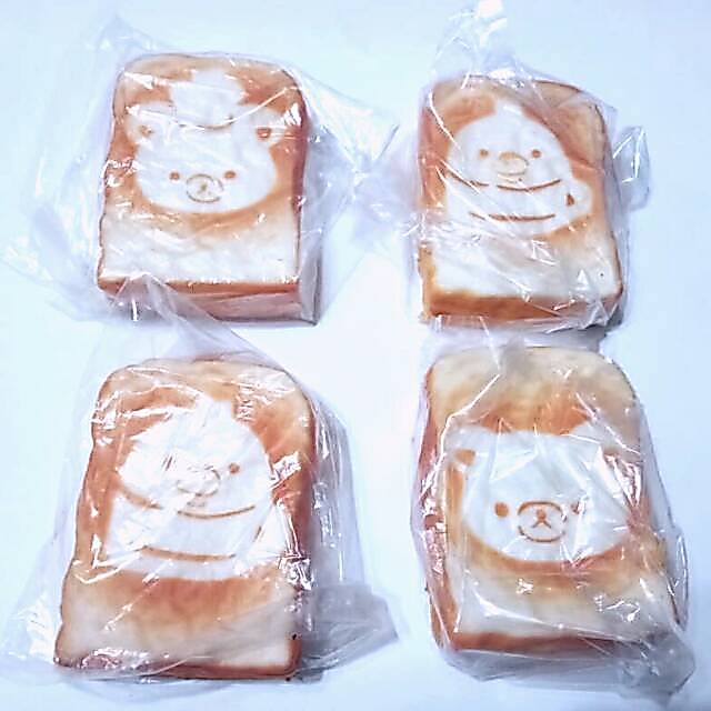 Squishy mini yummiibear toast comon
