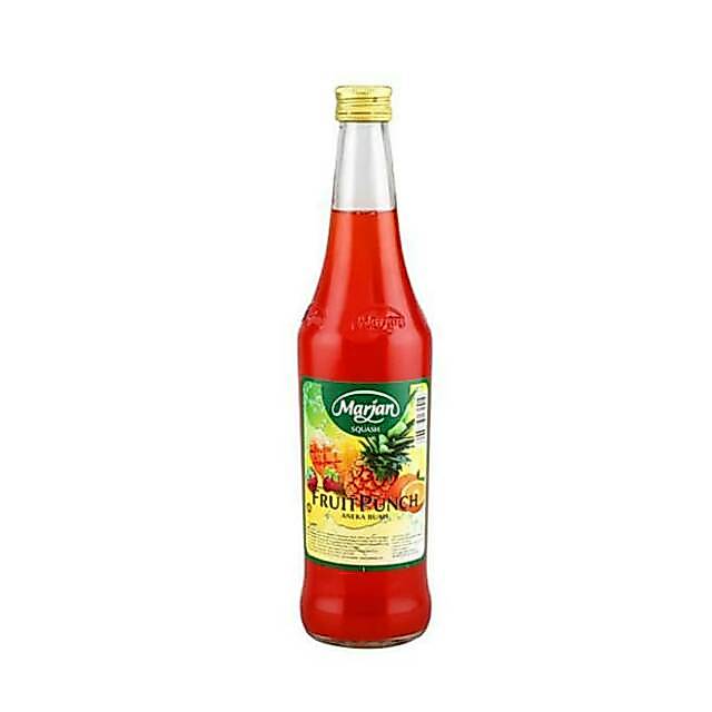 Marjan Squash Rasa Fruit Punch - Marjan Squash
