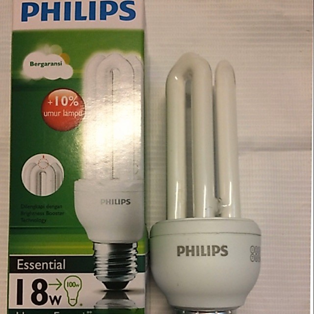 philips essential 18w / essential philips 18 watt / ess 18w