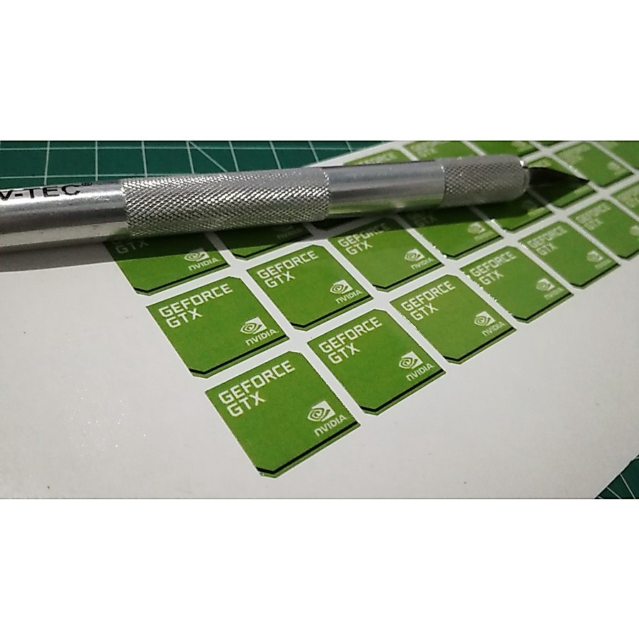 Stiker Nvidia Geforce