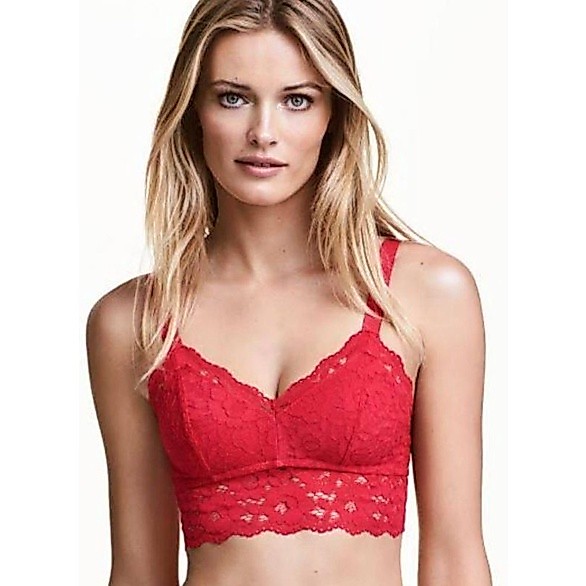 H&M DAN FELANCY SEAMLESS BRALETTE BRA LINGERIE SUPER SEXY SIZE XS S M XL FIT BRA 30 32 34 36 38