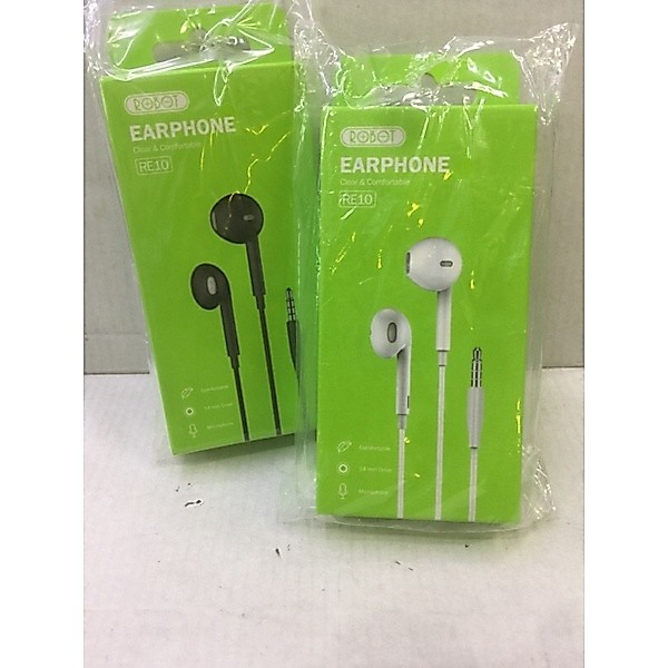 Headset Earphone Robot RE10 Original By Robot