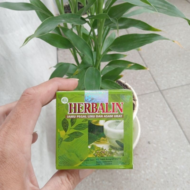 HERBALIN obat asam urat (COD)herbalin original
