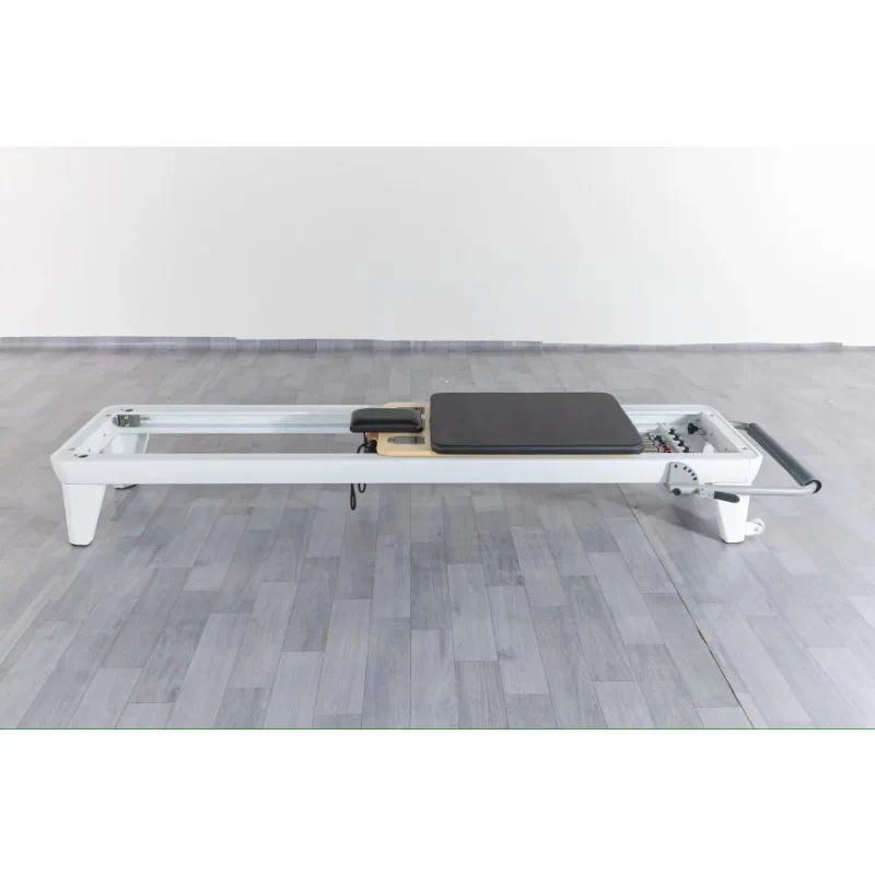 New Commercial Customized Stuo Metal Reformer White  Aluminum Alloy Machine Aluminum Pilates Reforme
