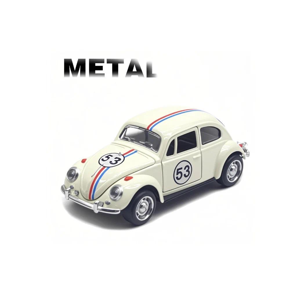 1 32 alloy beetle classical car model police car taxi racing car regenerative car model