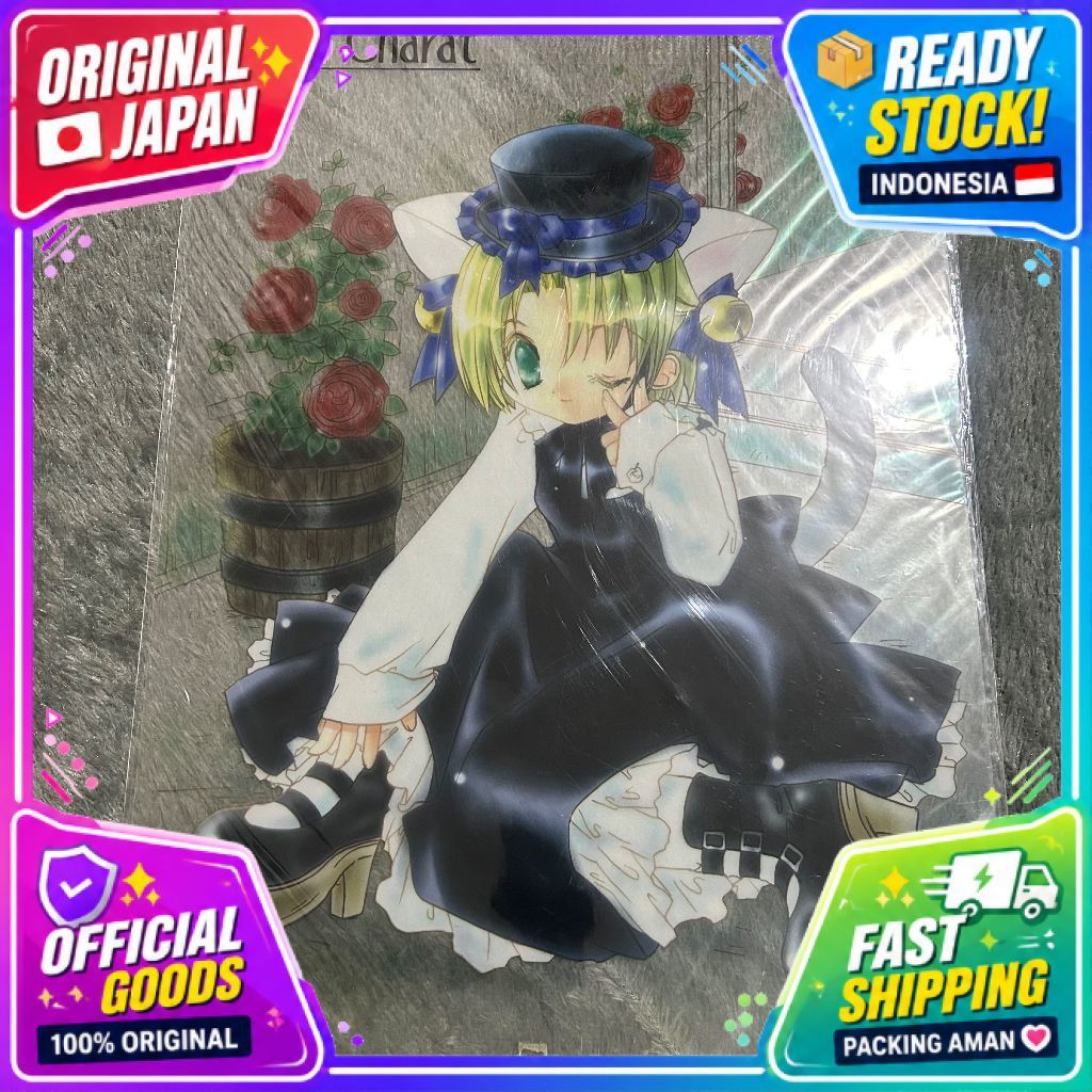 [Official Merchandise] Clear Poster: Di Gi Charat Dejiko Wink