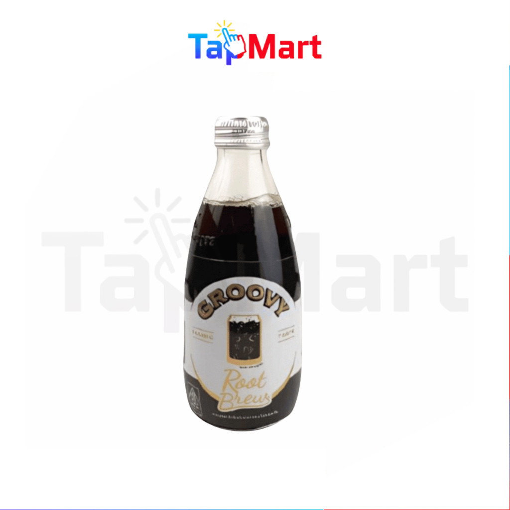 TapMart - Groovy Rootbrew Soda Drink Root Beer Bottle 250 ml Botol