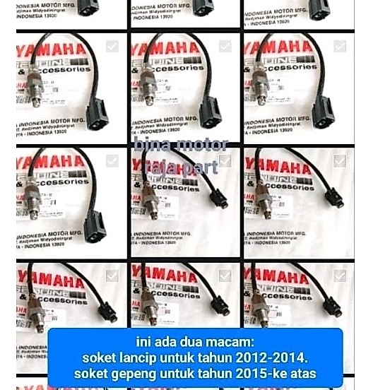 o2 sensor oksigen Jupiter z1 Vega force 1 o2 sensor co2 sensor oksygen Yamaha Jupiter z1 force fi Ve