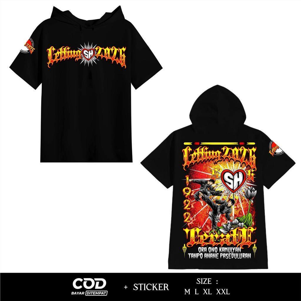TS Hoodie Jaket Jumper PSHT Desain Letting 2026 SH Terate 1922 Terbaru Sablon  24s Dtf Pria Wanita P