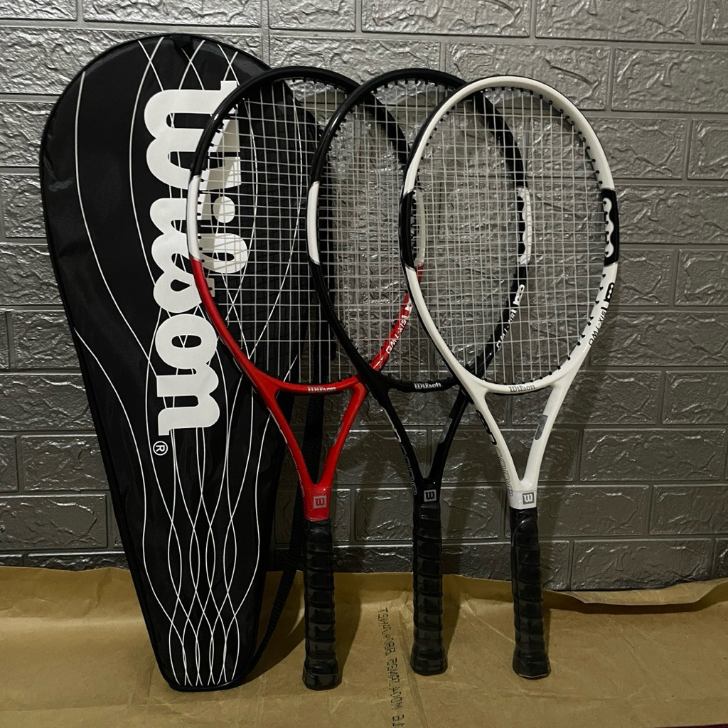 RAKET TENIS WILSON NCODE SIX TWO + SENAR FREE TAS