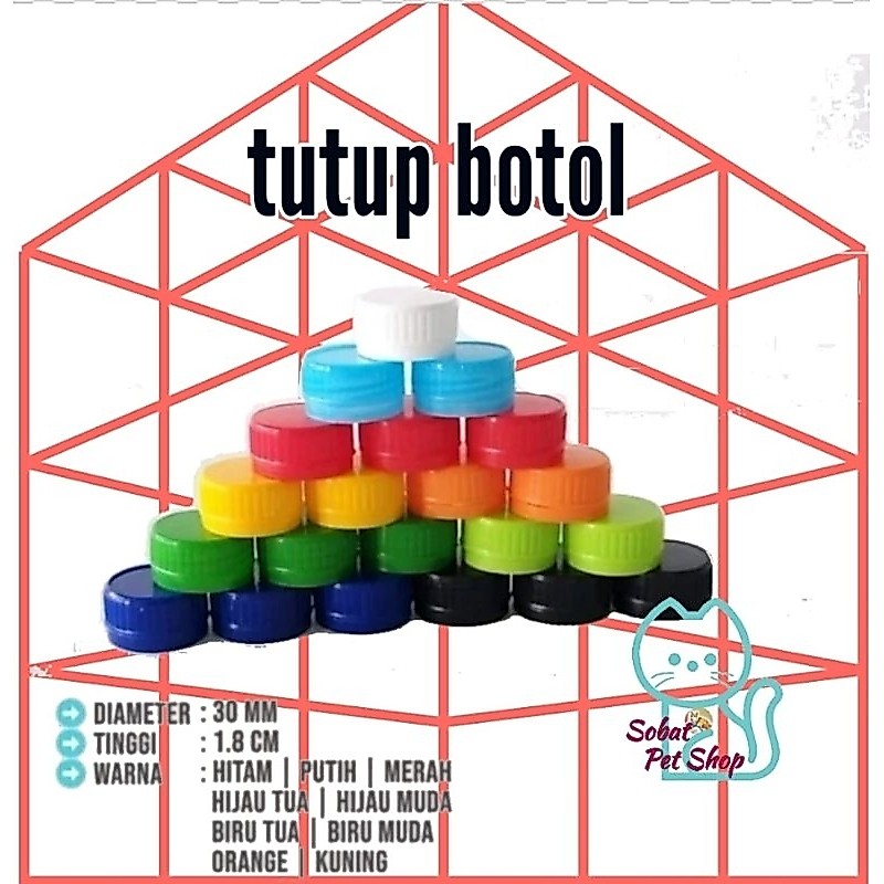tutup botol aqua dll