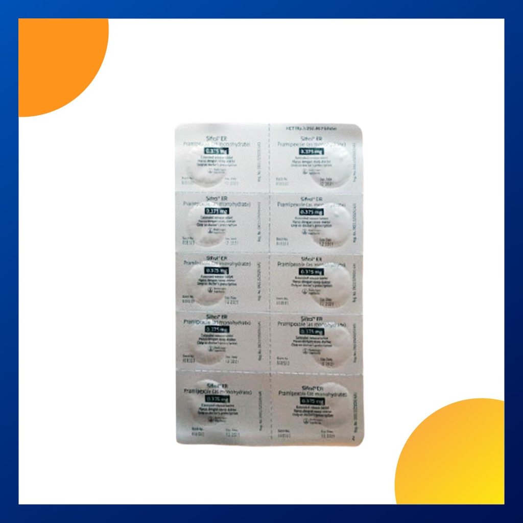 SIFROL ER 1 ALUBLISTER @ 10 TABLET PELEPASAN LAMBAT