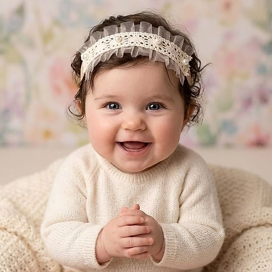 Headband bayi Renda Cantika