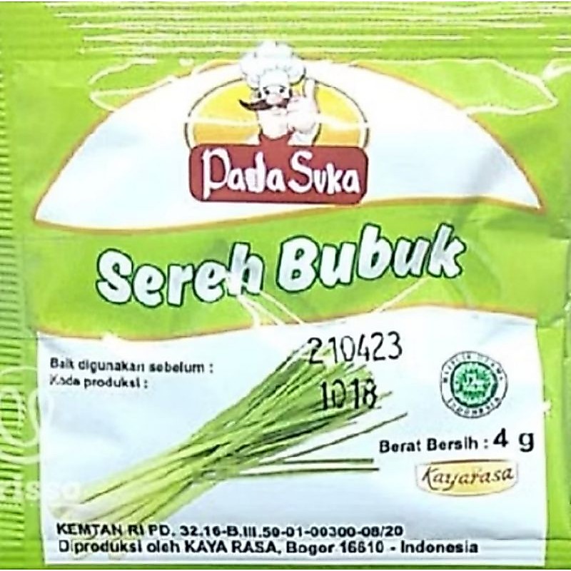 BUMBU SEREH BUBUK PADA SUKA 1 RENTENG