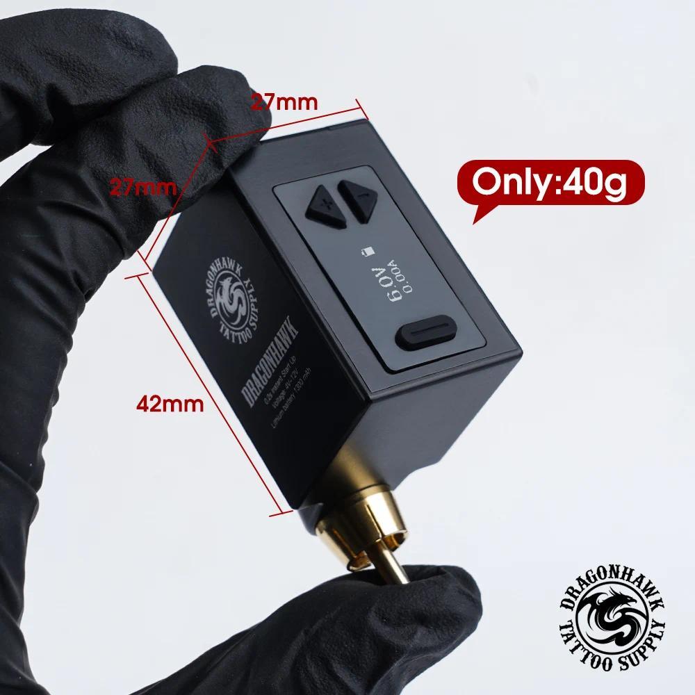 Dragonhawk Wireless Tattoo Battery B1 for Tattoo Machine Unit Pen gital splay Tattoo Power Supplies