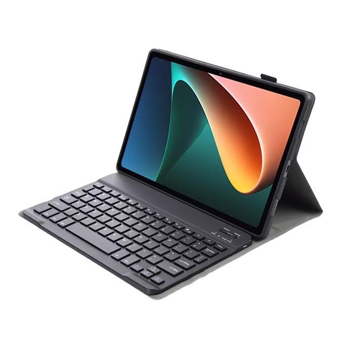 Flip Case Keyboard for Xiaomi MiPad 5 6 7 / Pro Tablet Mi Pad Casing Cover - Hitam, Xiaomi MiPad 5/P