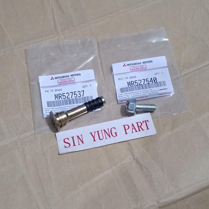 Pin caliper kaliper plus baut pin kaliper depan karet L200 ford ranger