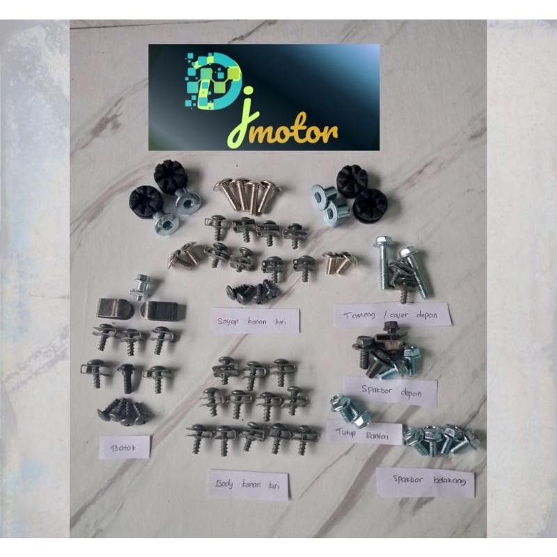 Baut Baud Full Set Full Body Shogun New 110