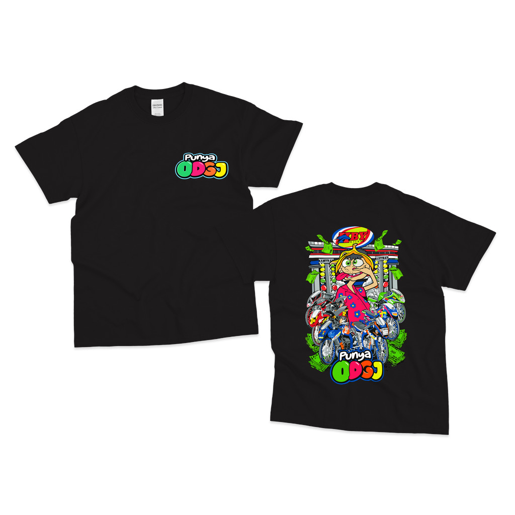 Kaos ODGJ x HBY VOL 4 RH57 Original Distro Premium Viral Kekinian Pria Wanita Edisi Thailand