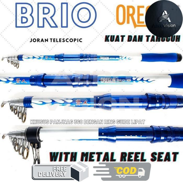 Joran Pancing Oregon Brio 180 210 240 270 300 360 390 420 Telescophic - 180
