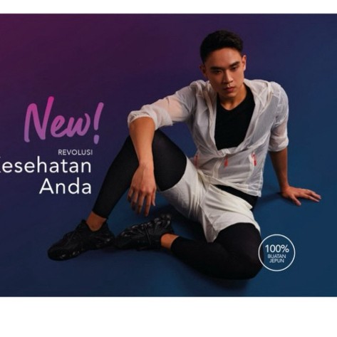 PROMO !! AULORA Pants with KODENSHI® Men ORIGINAL - Legging celana kesehatan pria terapi memperlanca