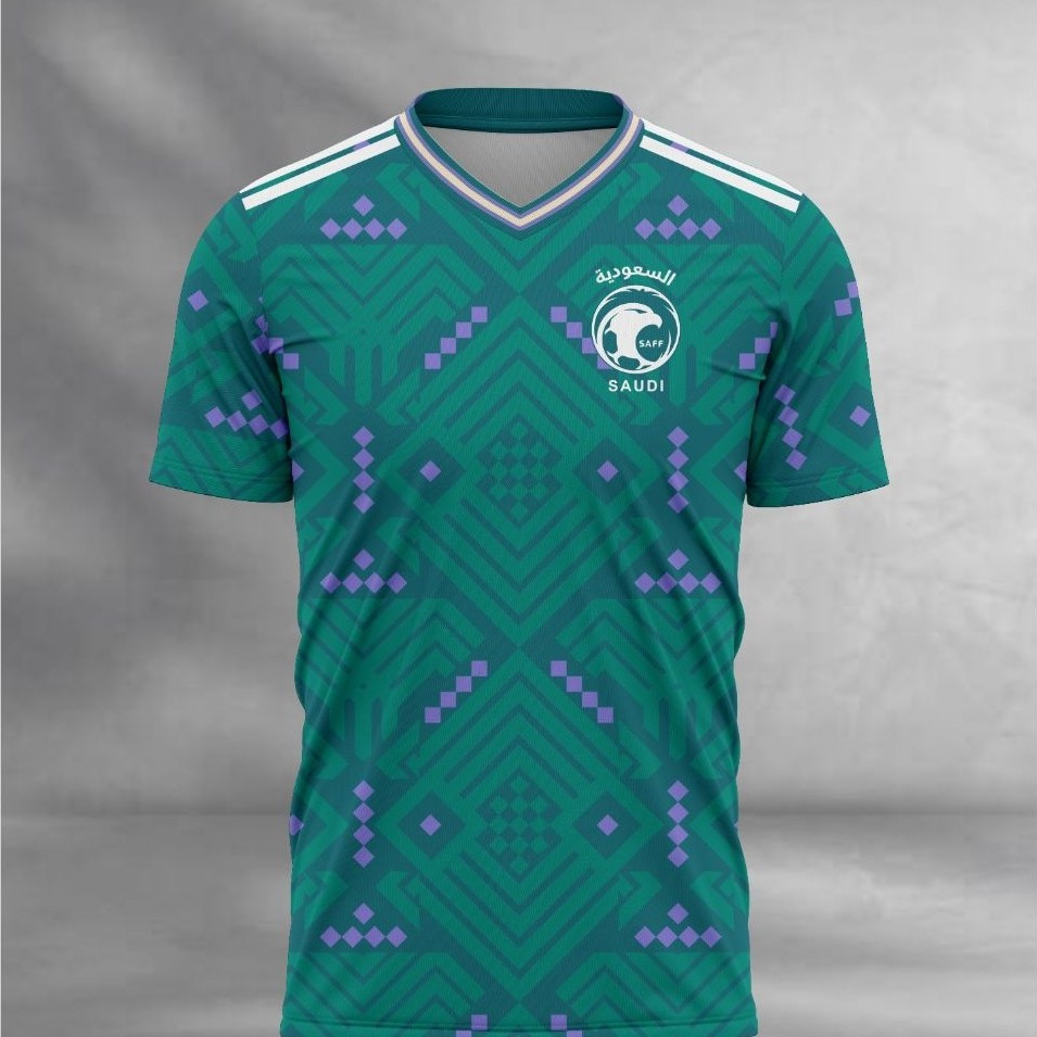 Jersey Arab Saudi Home Away 2026 Saudi Arabia