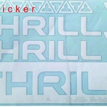 sticker thrill sepeda thrill cutting sticker