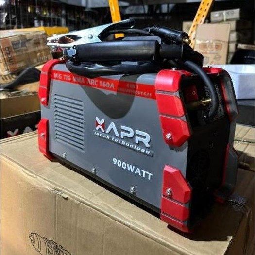 APR MIG/TIG/MMA Welding Inverter (160A, 900W) XAPR APR-AP39Promax Paket lengkap Fullset Mesin Trafo 