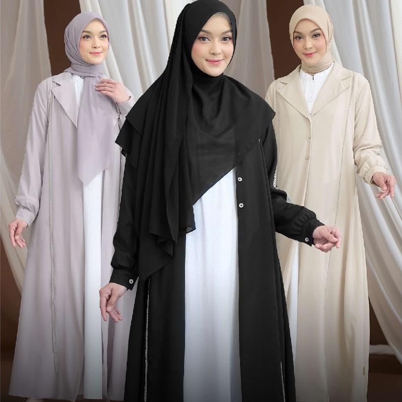 BAJU NIBRAS SYARI TERBARU / NIBRAS OUTER OTW 003 A / OUTER LONG WANITA / BISA COD